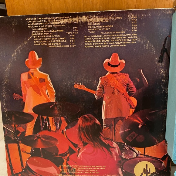 ZZ Topp Fandango! Original owner! Hear it play! Vintage! - Picture 7 of 9